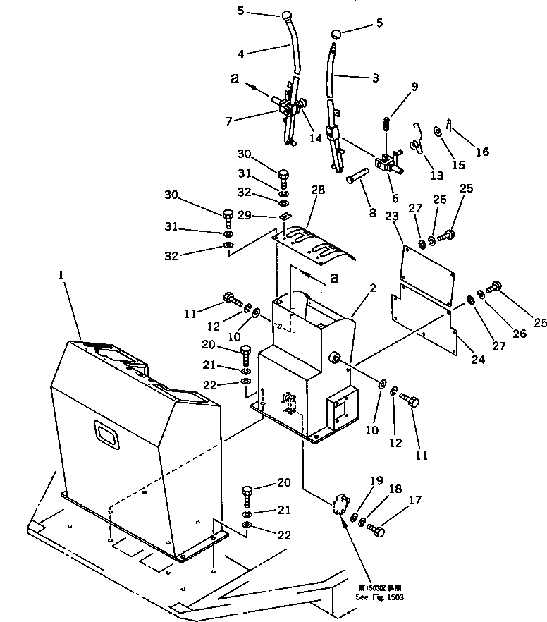 Палец 263-43-17380 Komatsu