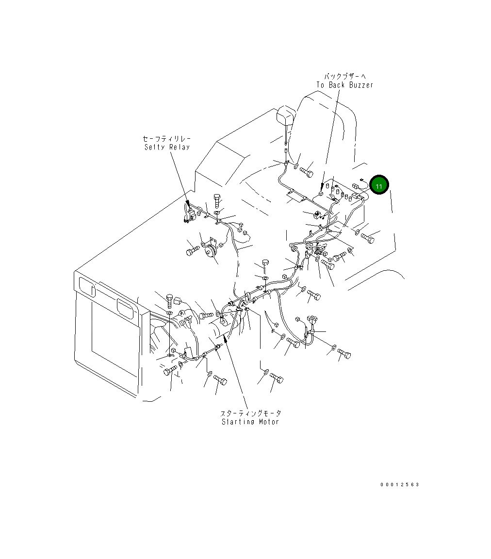 Колпак 104-06-51860 Komatsu