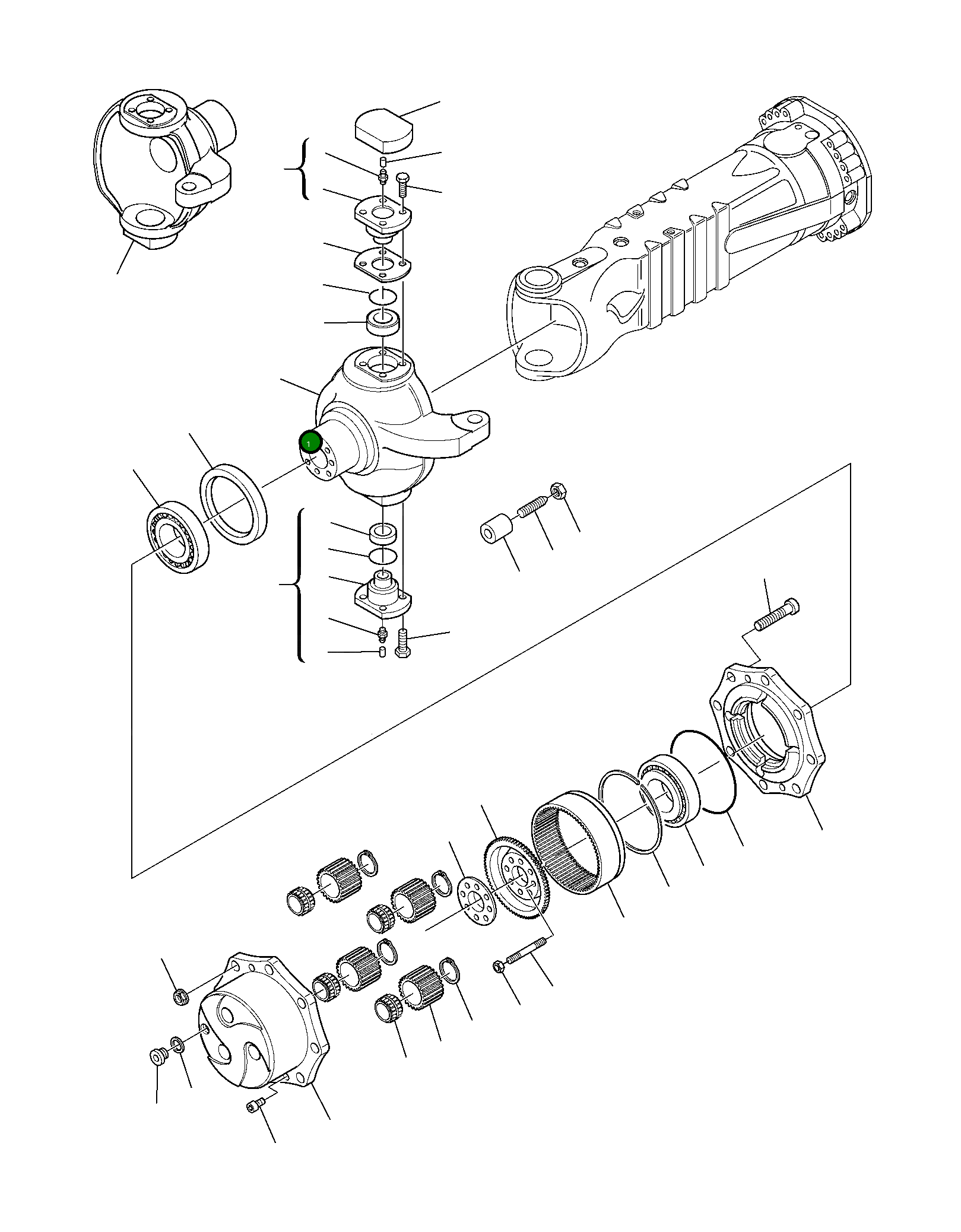 Корпус 226-22-11720 Komatsu