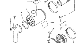 Корпус 6115-85-7110 Komatsu