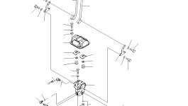 Кронштейн 8234-43-1140 Komatsu