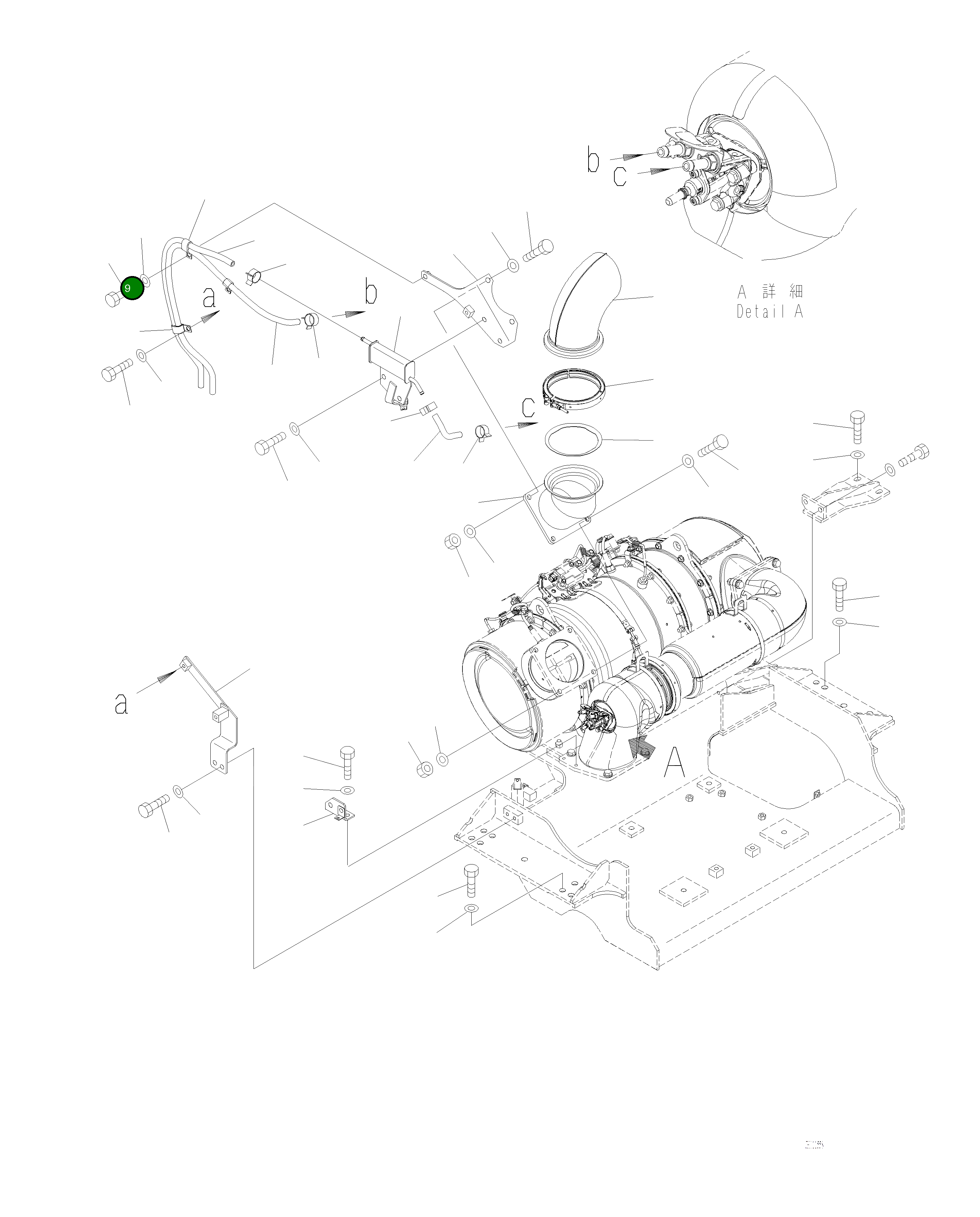 Кронштейн 208-01-22171 Komatsu
