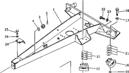 Направляющая 238-70-11131 Komatsu