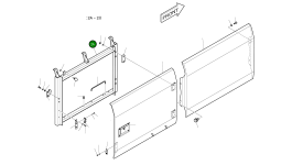Опора 195-01481C Komatsu