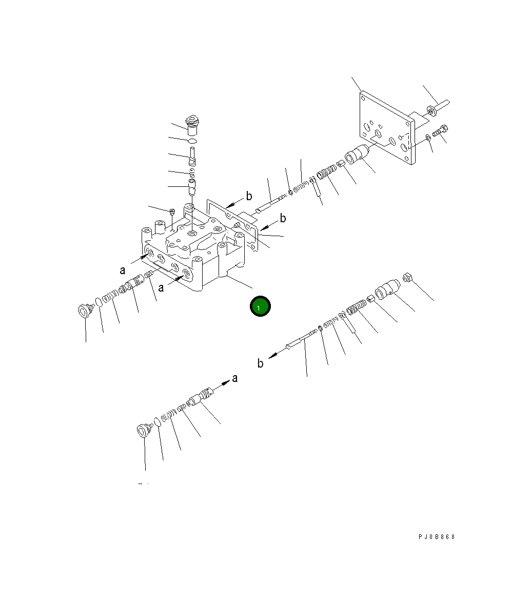 Корпус 14X-40-11111 Komatsu