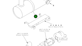 Лента 22T-02-12130 Komatsu