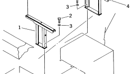 Кронштейн 566-88-6D630 Komatsu