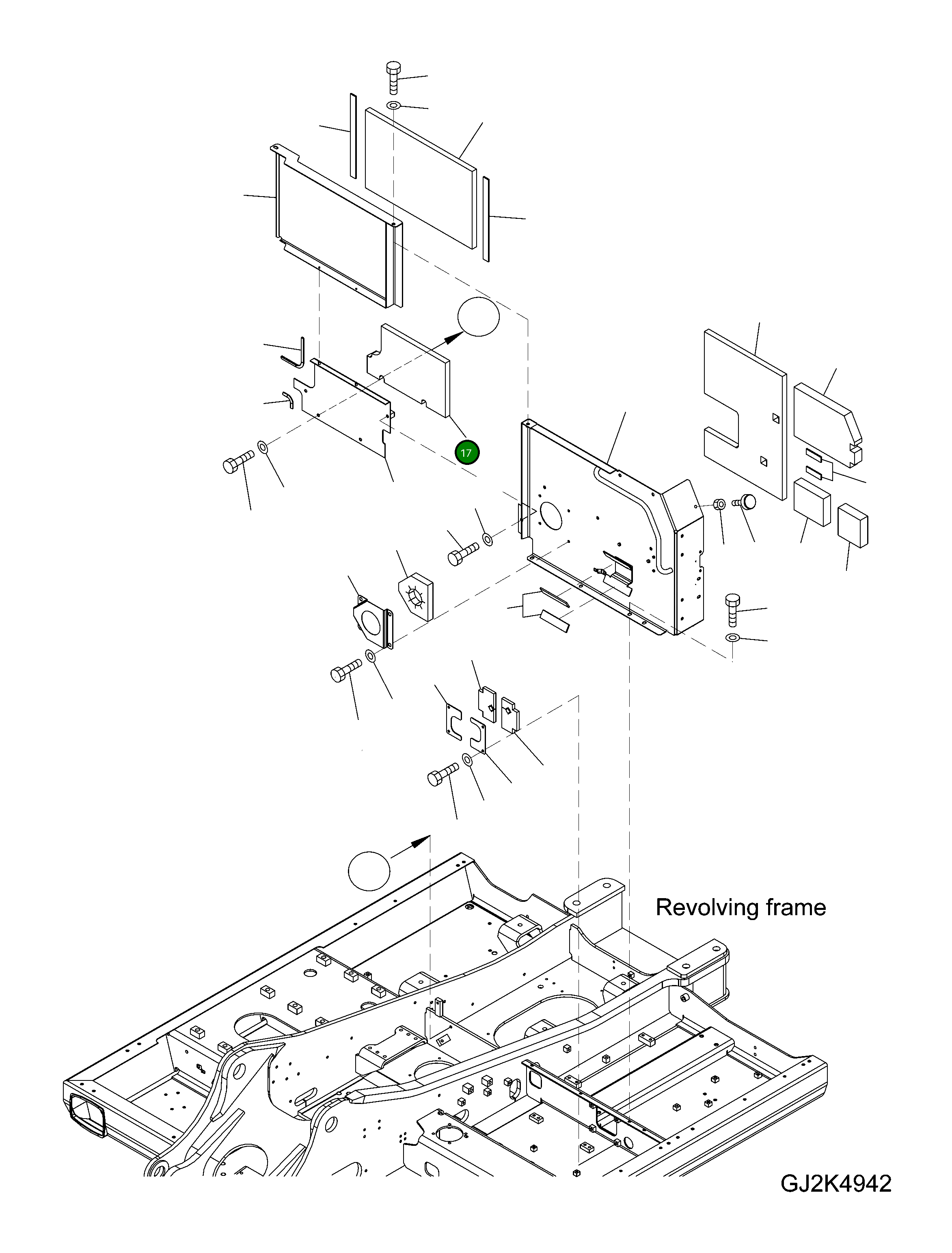 Лист 20J-54-11831 Komatsu
