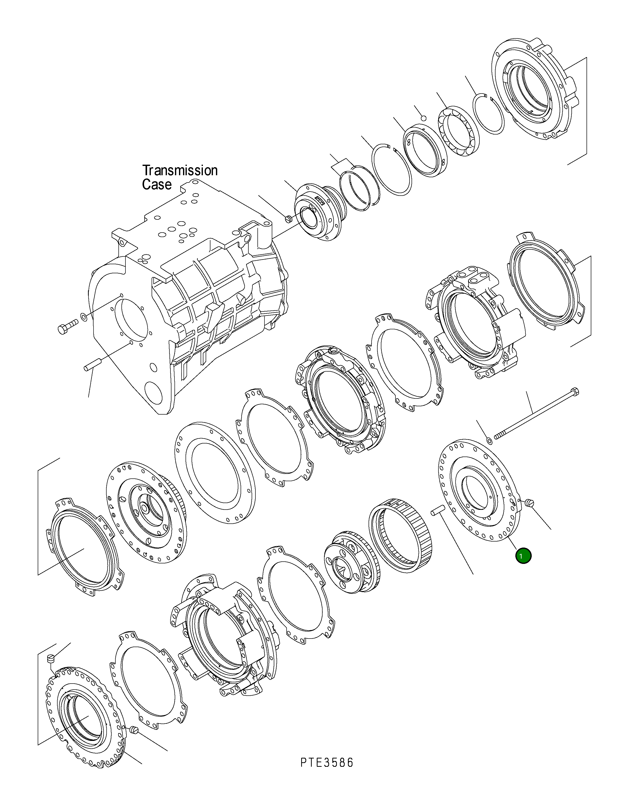 Клетка 425-15-21180 Komatsu