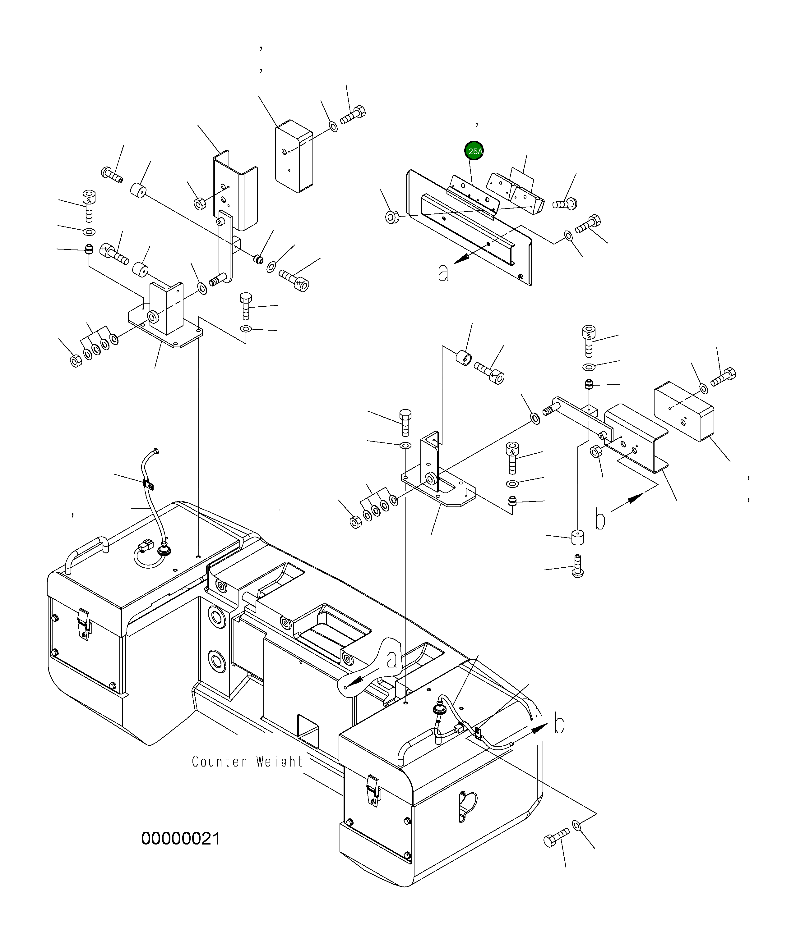 Кронштейн 419-06-H1260 Komatsu