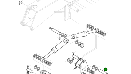 Палец 2123-4007 Komatsu