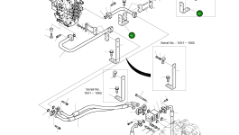 Кронштейн 195-02117A Komatsu