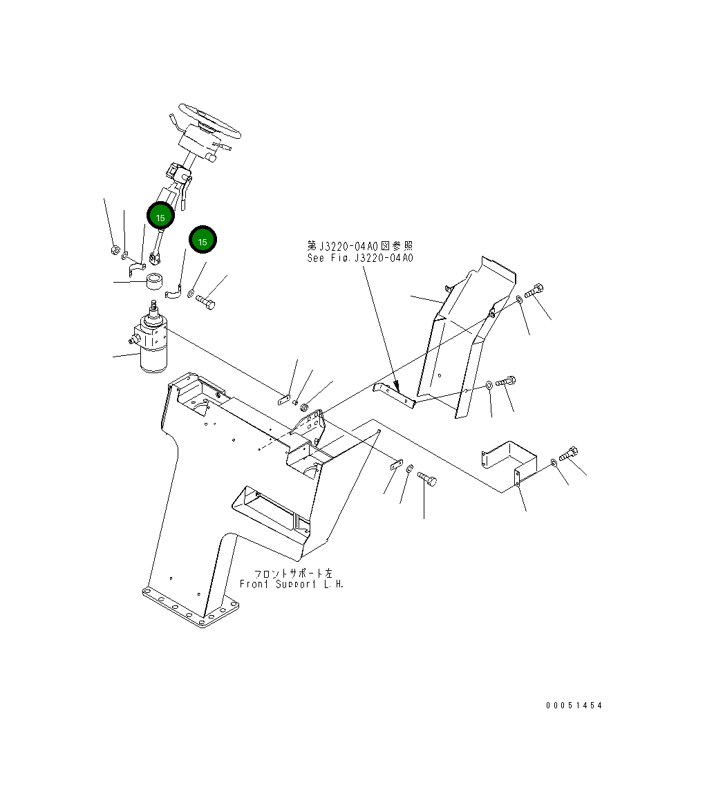 Кронштейн 569-40-83470 Komatsu