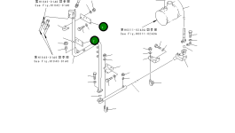 Кронштейн 21T-62-74591 Komatsu