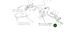 Кронштейн 14Y-43-15220 Komatsu