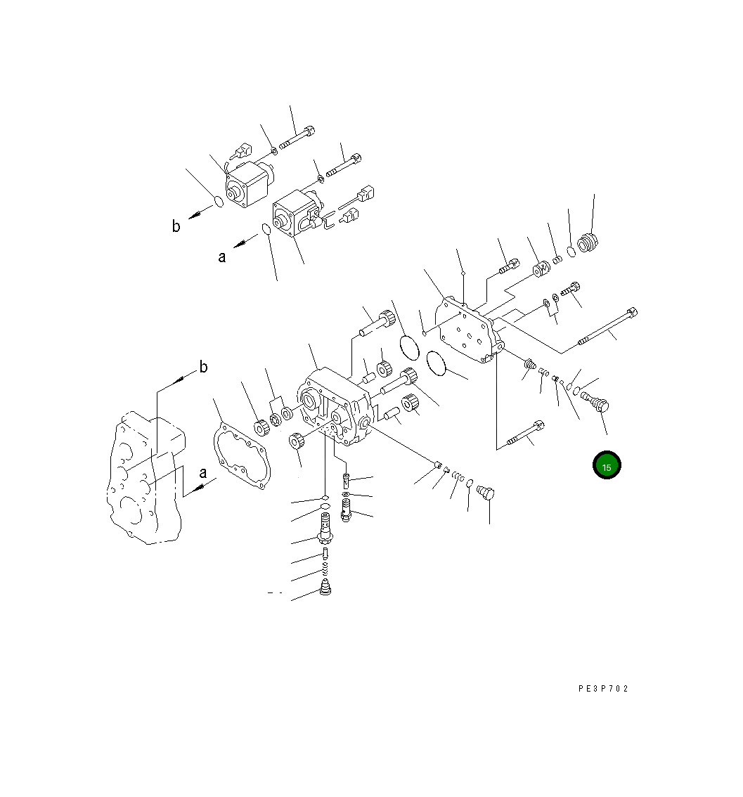 Корпус 6551-71-5110 Komatsu