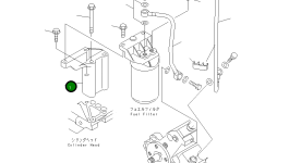 Кронштейн 6732-71-6731 Komatsu