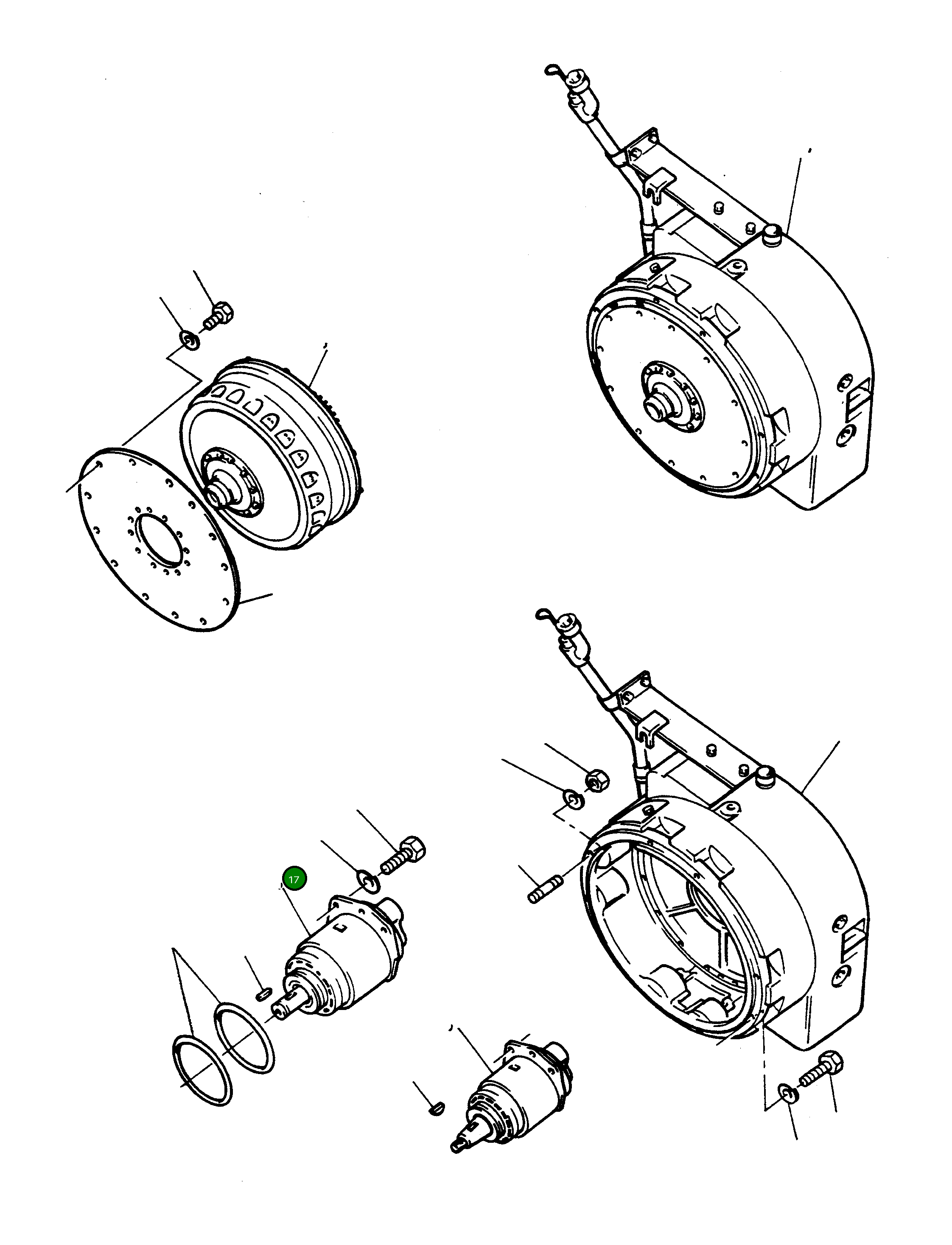 Насос 3093045M91 Komatsu