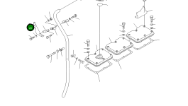 Кронштейн 6128-11-6872 Komatsu