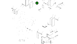Лист 425-Z90-5461 Komatsu