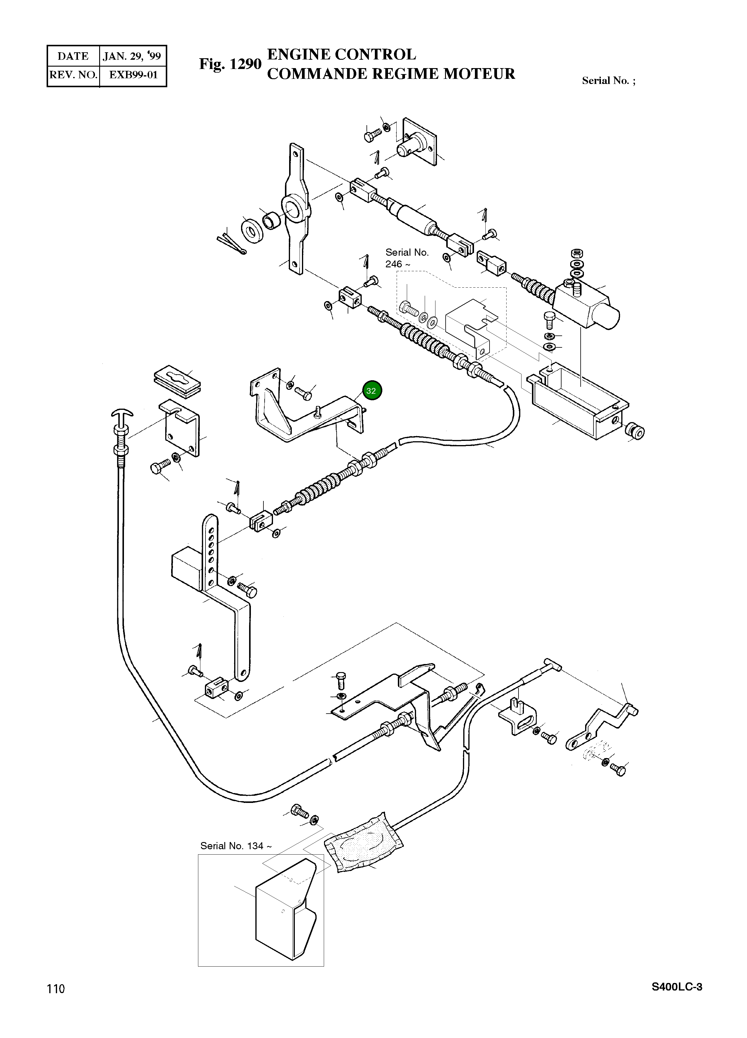 Кронштейн 2195-3905 Komatsu