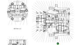 Ось 500D2076-00 Komatsu