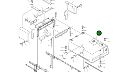 Капот 8287-54-1112 Komatsu