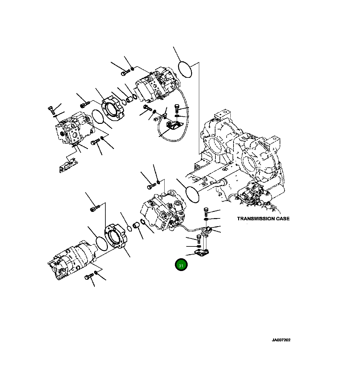 Кронштейн 423-62-51240 Komatsu