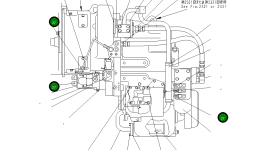 Клипса DCK805301510 Komatsu