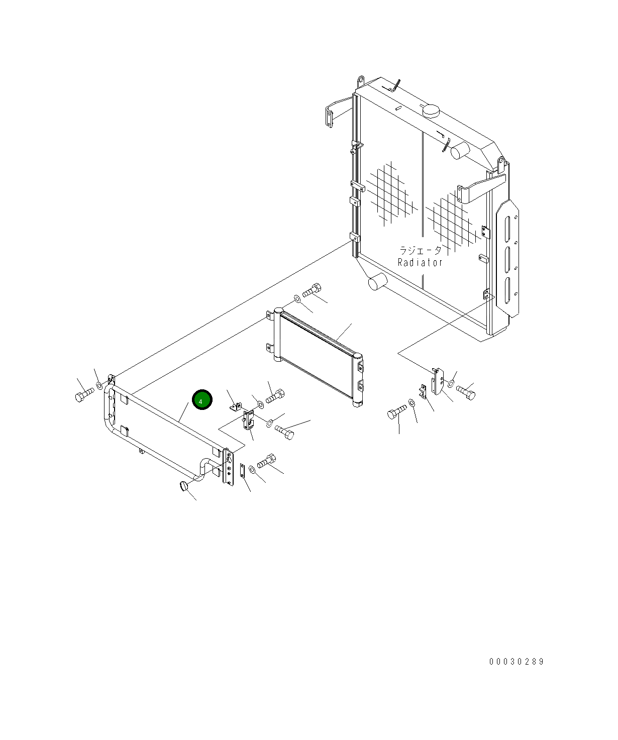 Кронштейн 424-03-31341 Komatsu