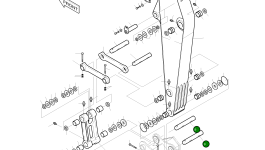 Палец 2123-2212B Komatsu