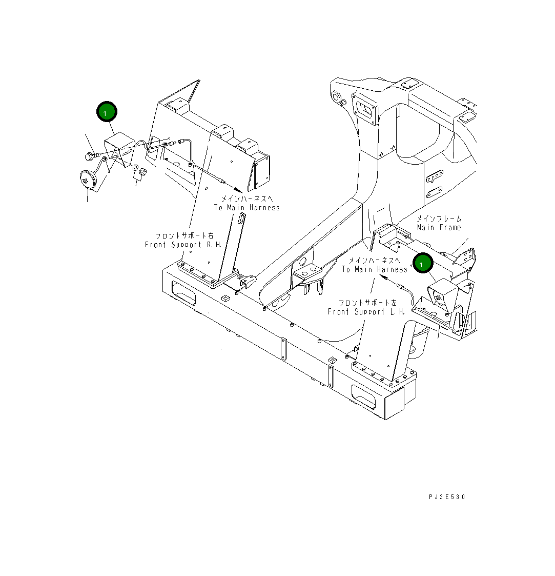 Кронштейн 569-85-81310 Komatsu