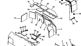 Лист 21E-54-11290 Komatsu