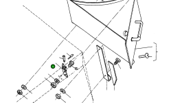 Кронштейн 3090048M91 Komatsu