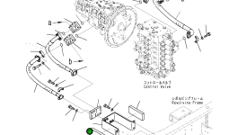 Кронштейн 2066221230 Komatsu