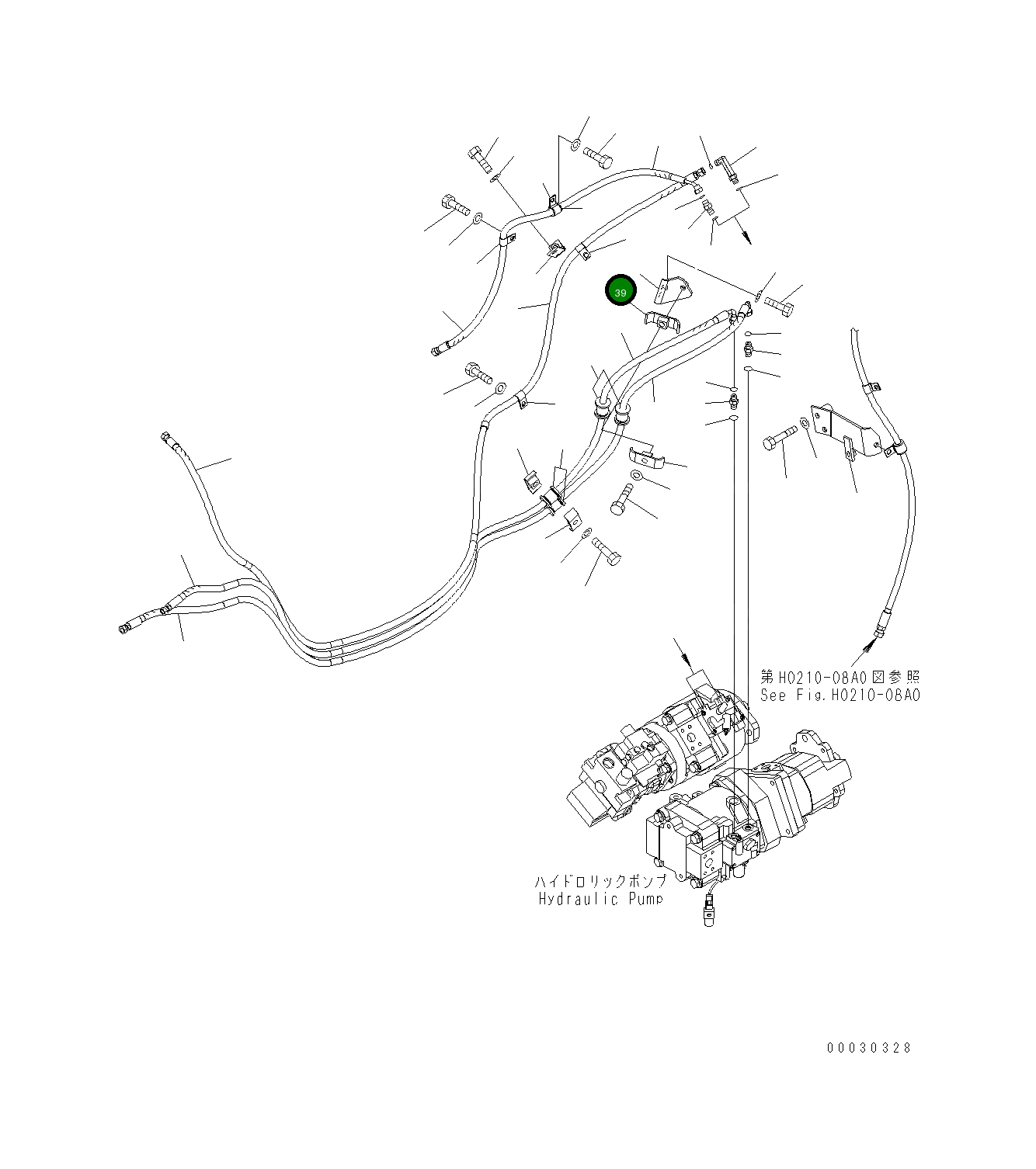 Кронштейн 423-62-35240 Komatsu