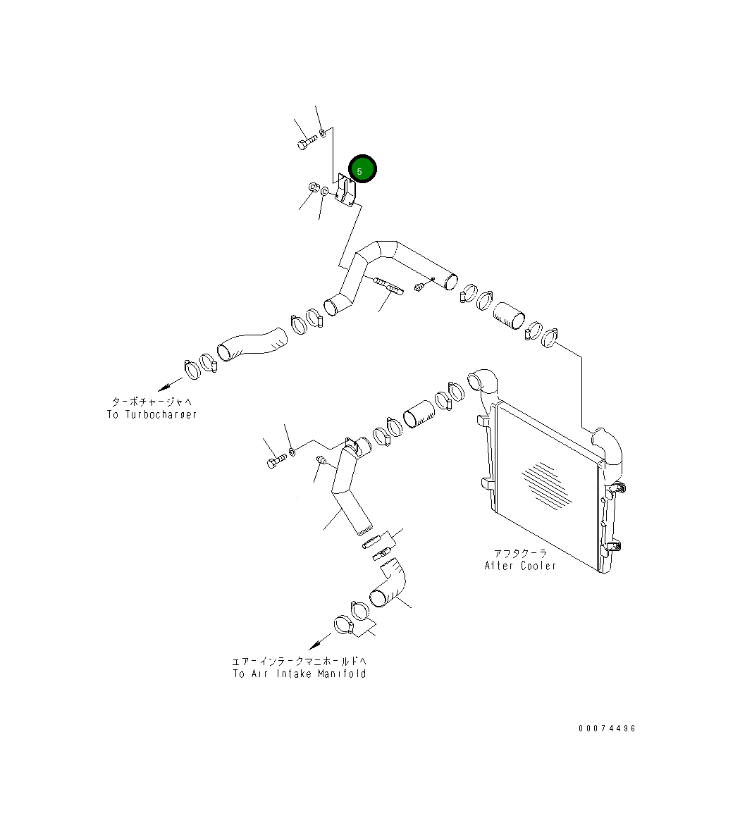 Кронштейн 428-03-22260 Komatsu