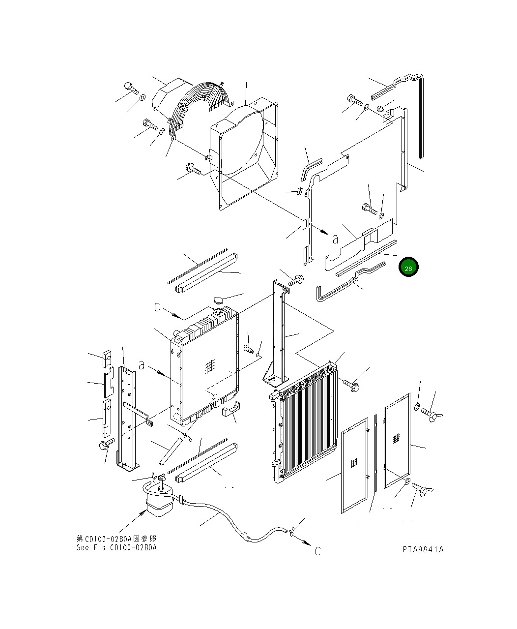 Лист 21Y-03-11280 Komatsu