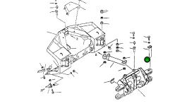Палец 424-837-1410 Komatsu