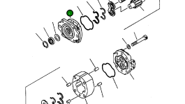 Кронштейн 705-17-03021 Komatsu