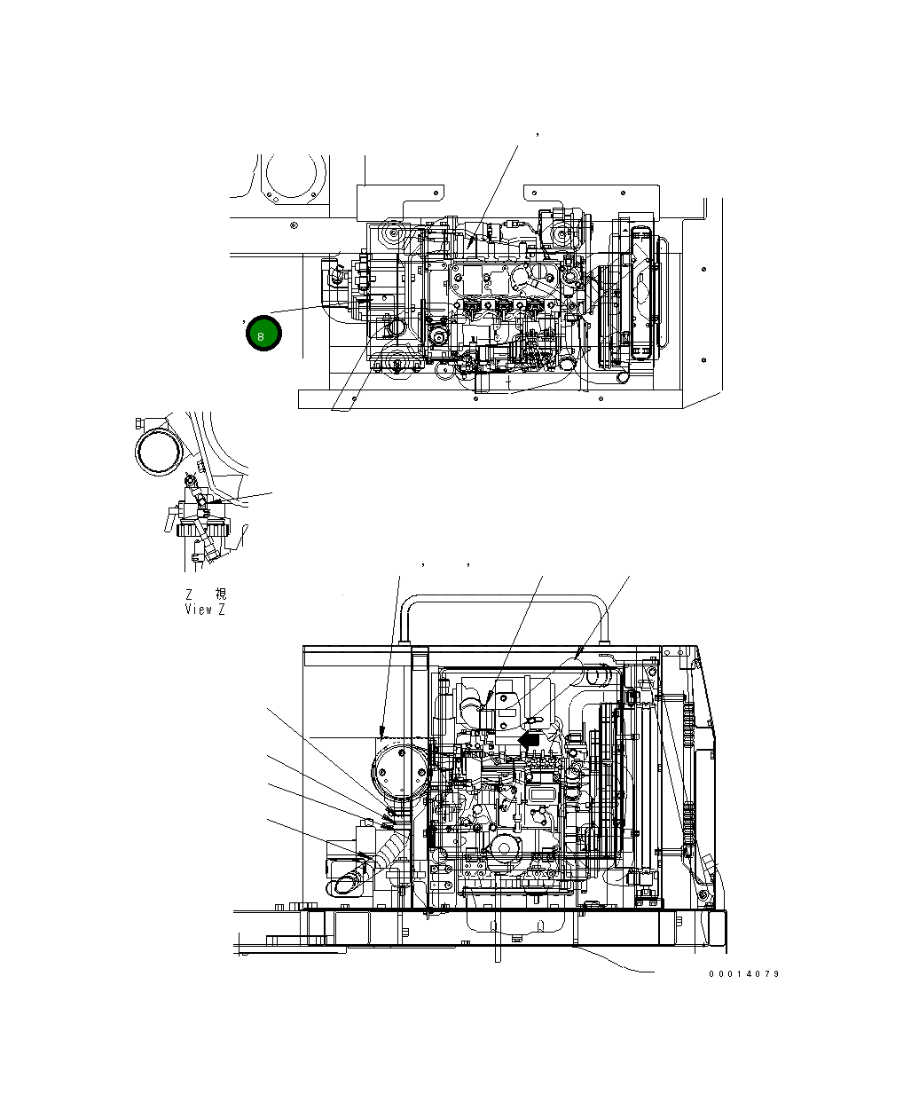Лист 21U-01-31391 Komatsu