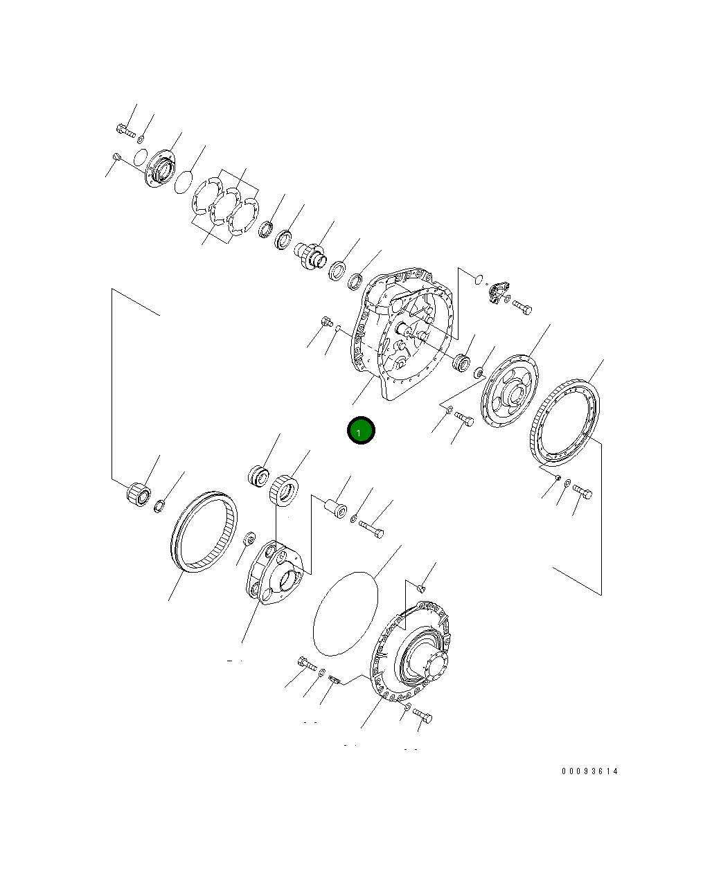 Корпус 14X-27-51111 Komatsu