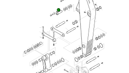 Палец 2123-2010 Komatsu