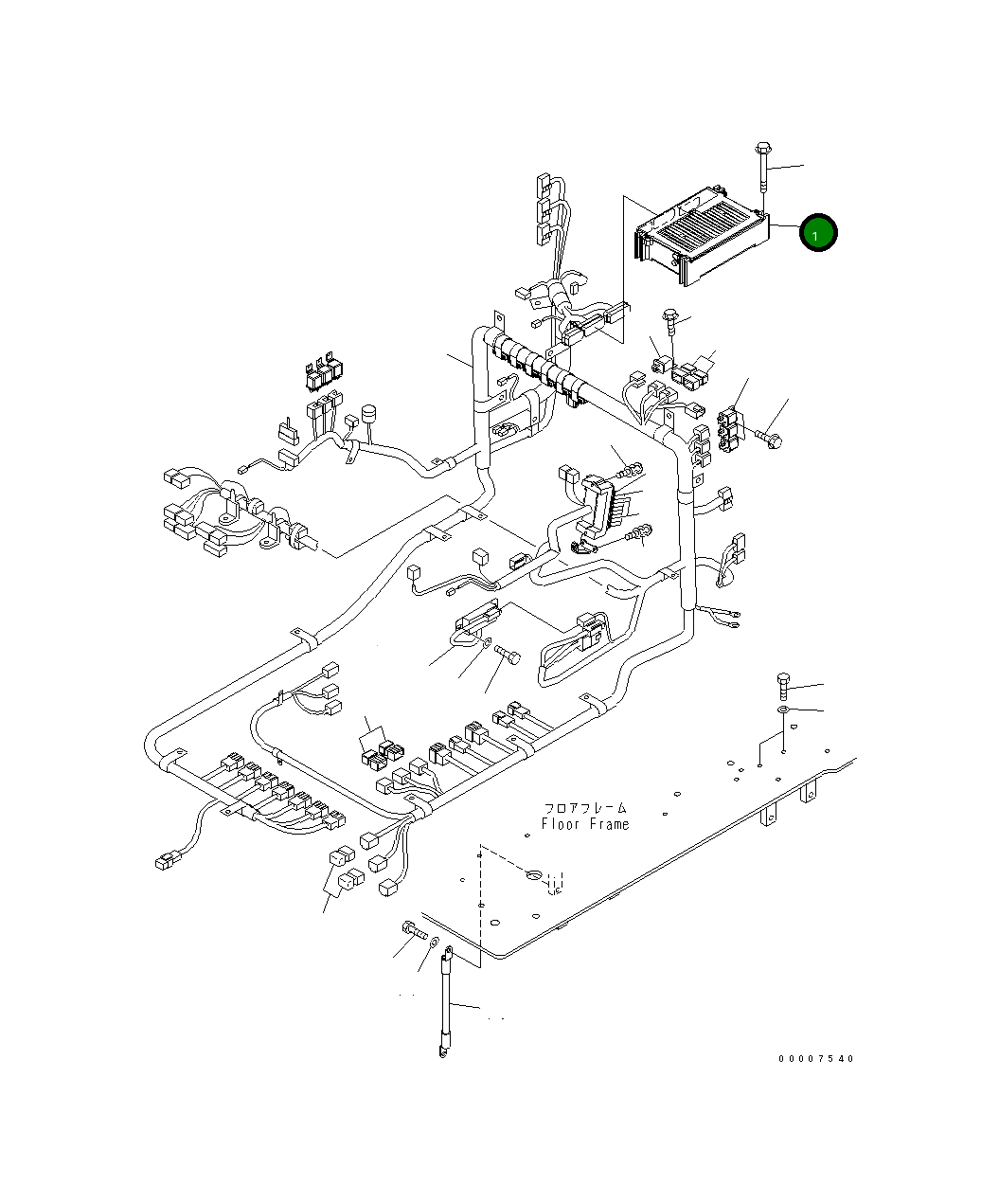 Контроллер 7835-28-2001 Komatsu