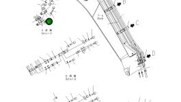 Кронштейн 22U-62-27210 Komatsu