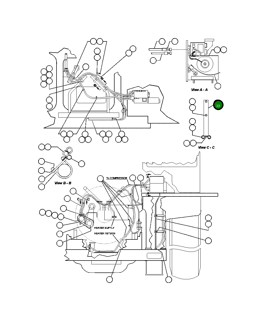 Кронштейн EG8833 Komatsu