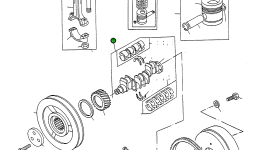Коленчатый вал 4906629M91 Komatsu