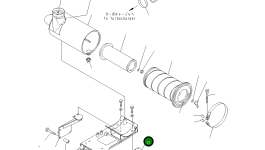 Кронштейн 124-01-51162 Komatsu