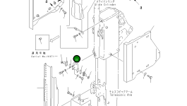 Кронштейн 20U-70-25360 Komatsu