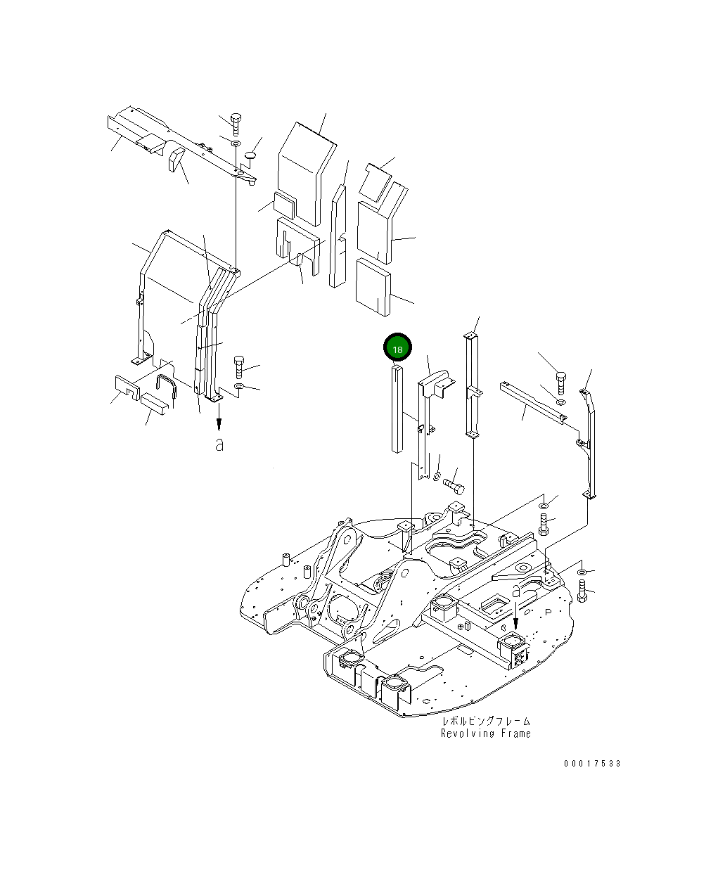 Лист 22B-54-12370 Komatsu